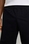 Solid Active Shorts with Elastic Waist - 6