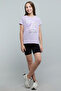 Graphic Print T-Shirt with Crew Neck and Short Sleeves - 2