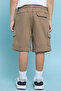 Solid Shorts with Drawstring Waist - 5