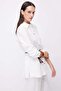 Women's Belted Linen Shirt - 4