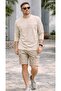 Men's Text Detailed Crew Neck Short Sleeve T-Shirt