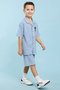 Mickey Mouse Embroidered Shirt and Shorts Set - 3