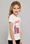 Printed T-Shirt with Crew Neck and Short Sleeves - 4