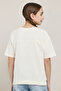 Appliqued T-Shirt with Crew Neck and Short Sleeves - 5