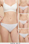 3 Pack Printed Bikini Briefs