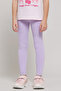 Solid Leggings with Elastic Waist