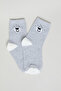 3 Pack Patterned Ankle Socks - 3