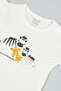 Printted Top and Shorts Set with Headband - 3