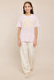 Printed T-Shirt with Crew Neck and Short Sleeves - 6