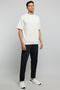 Solid Pants with Drawstring Waist - 3