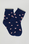 3 Pack Patterned Ankle Socks - 4