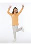 B-3654 Girls' & Teens' Waitress-Style 100% Cotton Long-Sleeved Transitional Lightweight Pajama Set, Orange - 6