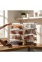 Set of 8 5.5 Liter (5.5X8) Horizontal Food Storage Containers with Plastic Locking Lids Kitchen Interior-Exterior Organizer - 7