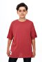 Boy's Crew Neck Drop Shoulder Short Sleeve Printed T-Shirt with Crest Detail 24498