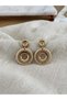 Vintage Style Design Earrings for Women Gold Color - 2
