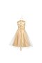 Gold color party dress 8-10 years - 2