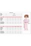Girl Waitress Boy Short Sleeve Pajama Set Summer Wear - 8