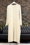 Front buckle organic knit dress - 2