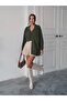 Women's Perla Single Pocket Oversize Shirt, Loose Fit Shirt, Aerobin Shirt - 6
