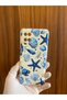 Oppo A54 Ocean Sea Shell Printed Inside Velvet Silicone Phone Case - 2