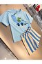 Crocodile Figure Cotton Top and Bottom Set - 4