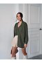 Women's Perla Single Pocket Oversize Shirt, Loose Fit Shirt, Aerobin Shirt - 4