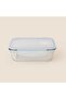 Kitchen Olea Glass Storage Container - Transparent - 1040 ml