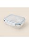 Kitchen Olea Glass Storage Container - Transparent - 1040 ml - 2