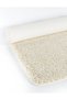 Shaggy Hollow Out Collar Toilet Compatible 60X50 cm Hollow Out Non-Slip Base Washable Bath Mat - 5