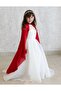 Children's Red Bindall Kaftan Dress with Cape (Dress Not Included) - 7