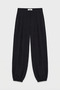 بنطلون نسائي أسود s6-1 Baggy Jogger فضفاض - 5