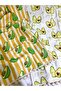 Pack of 2 Avocado Patterned Pompom Kitchen Towels |   Cotton Decorative Hand & Drying Towel - 3