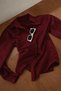 Women's Side Gathered Detailed Shirt Lycra Cotton Stylish Long Sleeve Shirt - 7