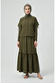 Aerobin Fabric Tied Double Suit 0258-06 Khaki - 2