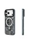 iPhone 17 Pro Max TECHNOLOGY Series Futuristic Circuit MagSafe Compatible Shockproof Case - 3