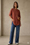 Women's Crew Neck Short Sleeve Modal Tunic - 4