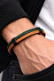 Men's Genuine Leather Bracelet with Exclusive Design – Stylish, Charismatic, and a Gift Alternative for Men's Accessories