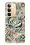 Realme C75 Compatible Pisces Patterned Transparent Phone Case