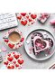 "6-Pack Heart" ♥️   Patterned Coaster Set – with Protection Box - 3