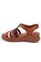 Dza07-600016 Taba Daily Orthopedic Leather Women's Sandals - 3