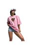 Heart Printed T-Shirt Oversize Unisex T-Shirt 3Pv3