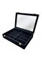 Glasses Box 8-Piece Premium Alcantara – Black - 3