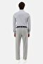 Gray Regular Fit Lycra Classic Fabric Trousers 2390-04 - 4