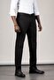 Regular Fit Cotton Textured Classic Summer Gabardine Trousers - 4