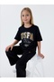Li̇mi̇ Girl's Soft Textured Grass Detail 2-Piece Combed Cotton Set
