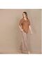 Short Sleeve Striped Women's Pajama Set - 2