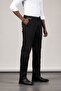 Regular Fit Cotton Textured Classic Summer Gabardine Trousers - 3