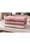 Jacquard Face Towel 50X90 cm 100% Cotton Soft Textured 3-Piece Towel Set