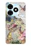 Tecno Spark 20 / 20C Compatible Spring Magic Pattern Transparent Phone Case