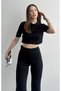 Polo Neck Short Sleeve Knitwear - 2